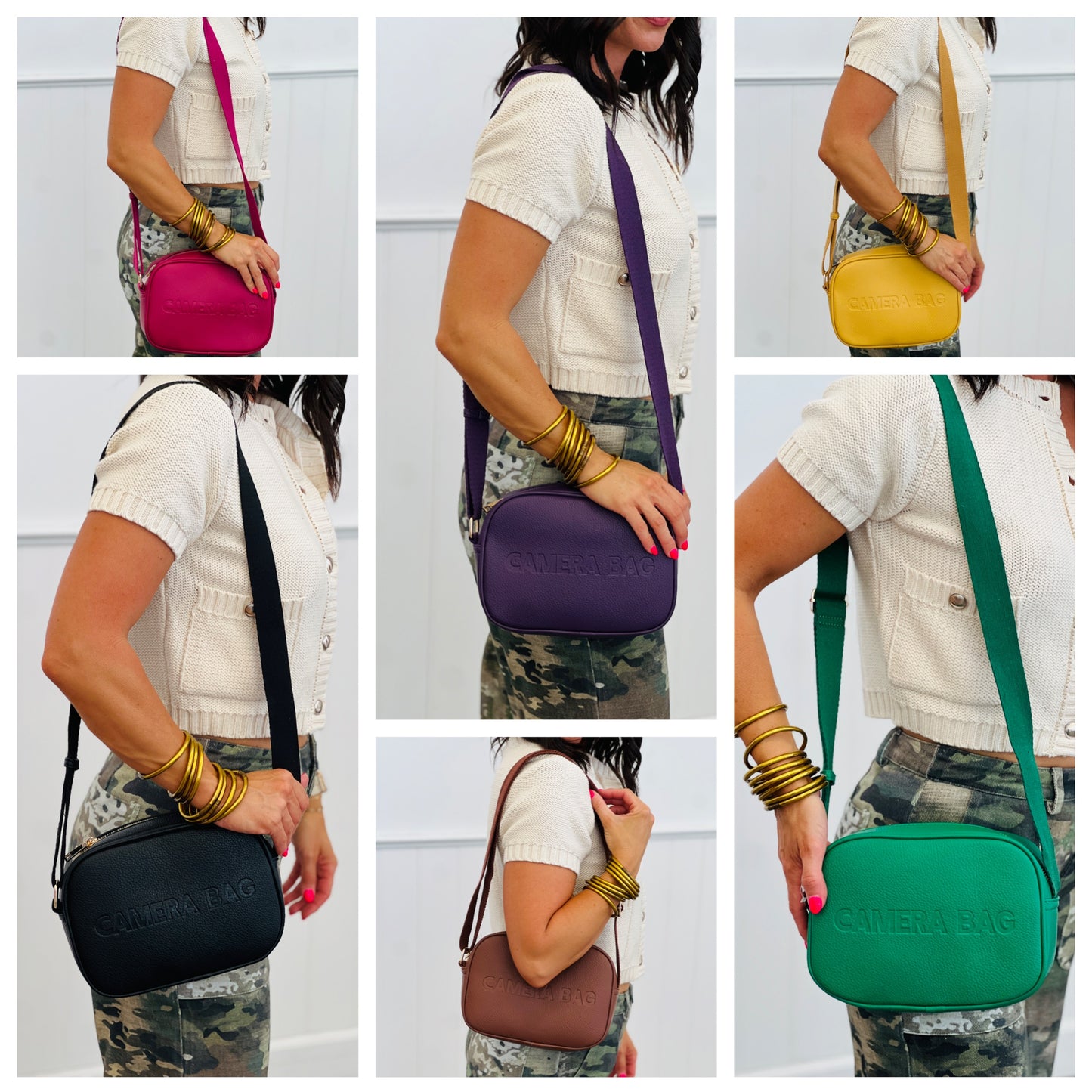 The Andrea Crossbody Bag (6 colors)