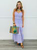 Lavender Textured Tiered Maxi Dress (Reg & Plus)