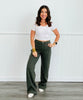 Olive Cotton Stretch Twill Pants (Reg.)