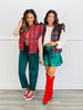 Christmas Plaid Puffy Vest (Reg.)-2 Colors