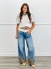 Oli & Hali Washed Denim Double Waist Jeans (Reg.)