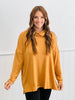 Dear Scarlett Cowl Me Back Tunic Top (Reg. and Plus) - 5 Colors