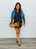 Striped Mid Rise Knit Skort (Reg.) - 2 Colors