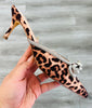 Leopard See You Soon Rhinestone Kitten Heel