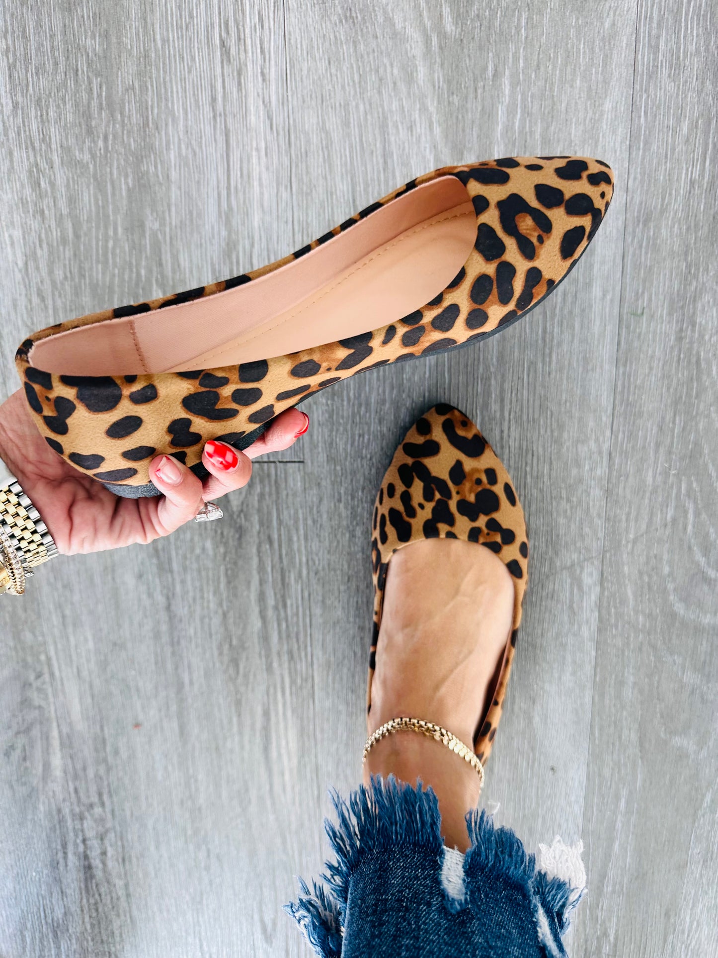 Charming Leopard Flats