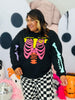 Neon Skeleton Sweatshirt (Reg. and Plus)
