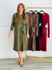 Dear Scarlett Knit Tunic Dress (Reg. and Plus) - 4 Colors
