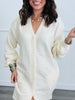 Ivory Pearl Oversized Cardigan (Reg. and Plus)