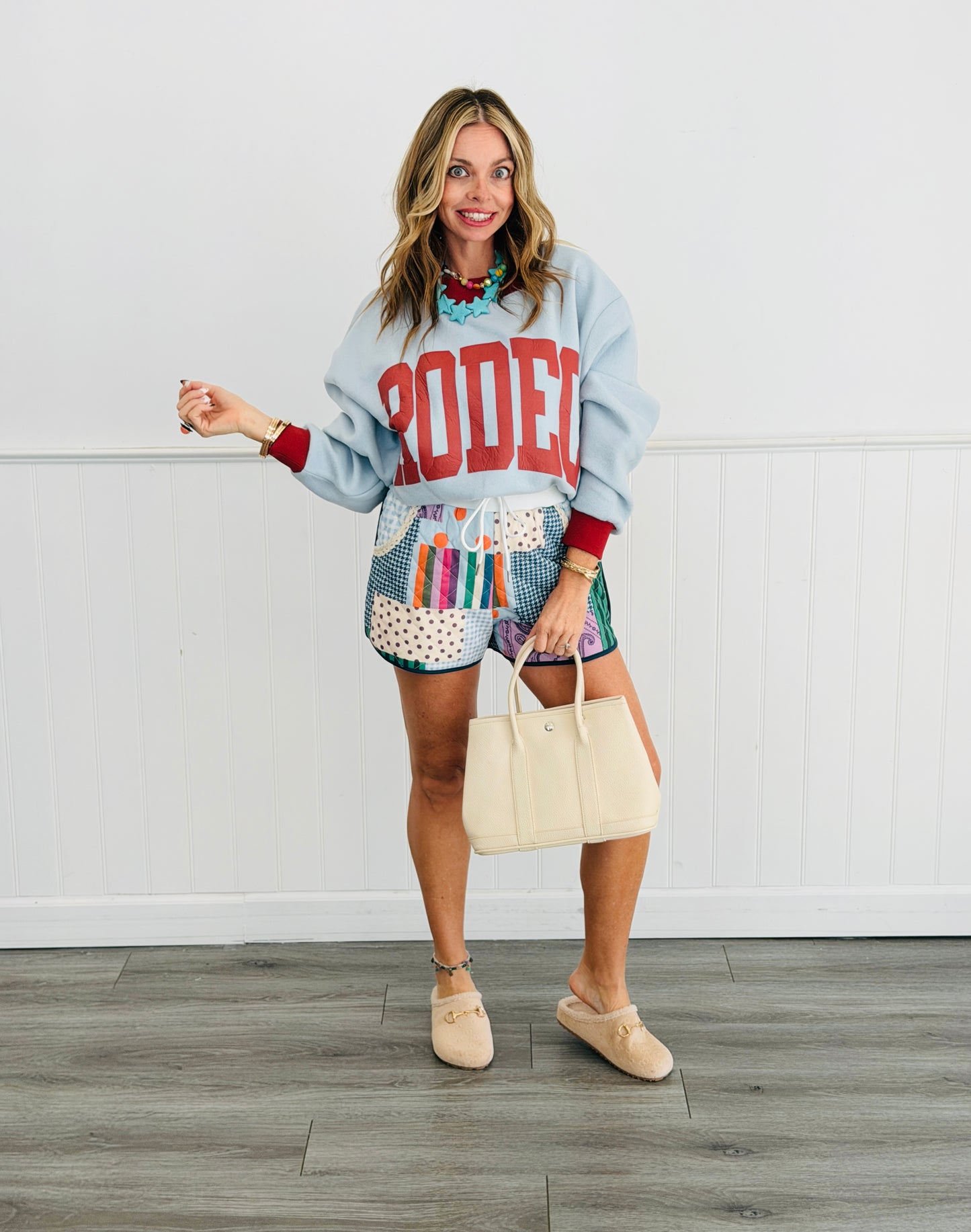 Patchwork Pretty Shorts (Reg. and Plus)