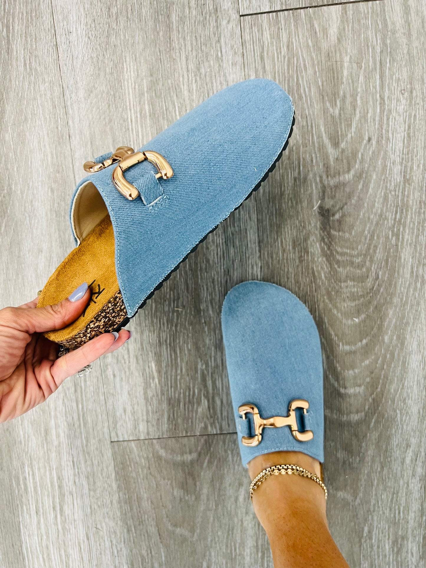 Denim Better Than Ever Mules