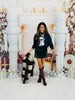 Navy Glitter Snowman Sweatshirt (Reg. and Plus)