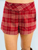 Plaid Print Shorts (Reg & Plus) - 2 Colors