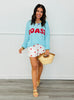 Polka Dot French Terry Shorts (Reg.)