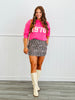 Retro Year Sweater Top (Reg & Plus)-2 Colors