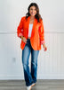 Orange Peyton Blazer (Reg. and Plus)