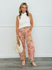 Pink Tree Camo Wide Leg Pants (Reg & Plus)