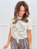 Leopard Polka Dot Detailed Wide Leg Shorts (Reg.)