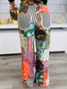 Camo Patchwork Denim Pants (Reg.)