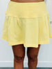 Yellow Glow Icon Hoodie Sweatshirt & Mini Skirt Set (Reg.)