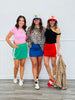 Bow Detail Track Mini Skirt (Reg.)- 6 Colors