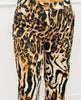 Mixed Animal Print Wide Leg Pants (Reg.)
