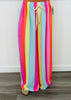 Multi Striped Palazzo Pants (One Size)