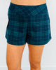 Plaid Print Shorts (Reg & Plus) - 2 Colors