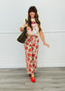 Red Beauty Rose Romance Pants (Reg.)