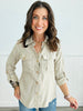 Gold Button Tab Shirt (Reg)- 2 Colors