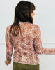 Bambi Mesh Sheer LS Top (Reg. and Plus)
