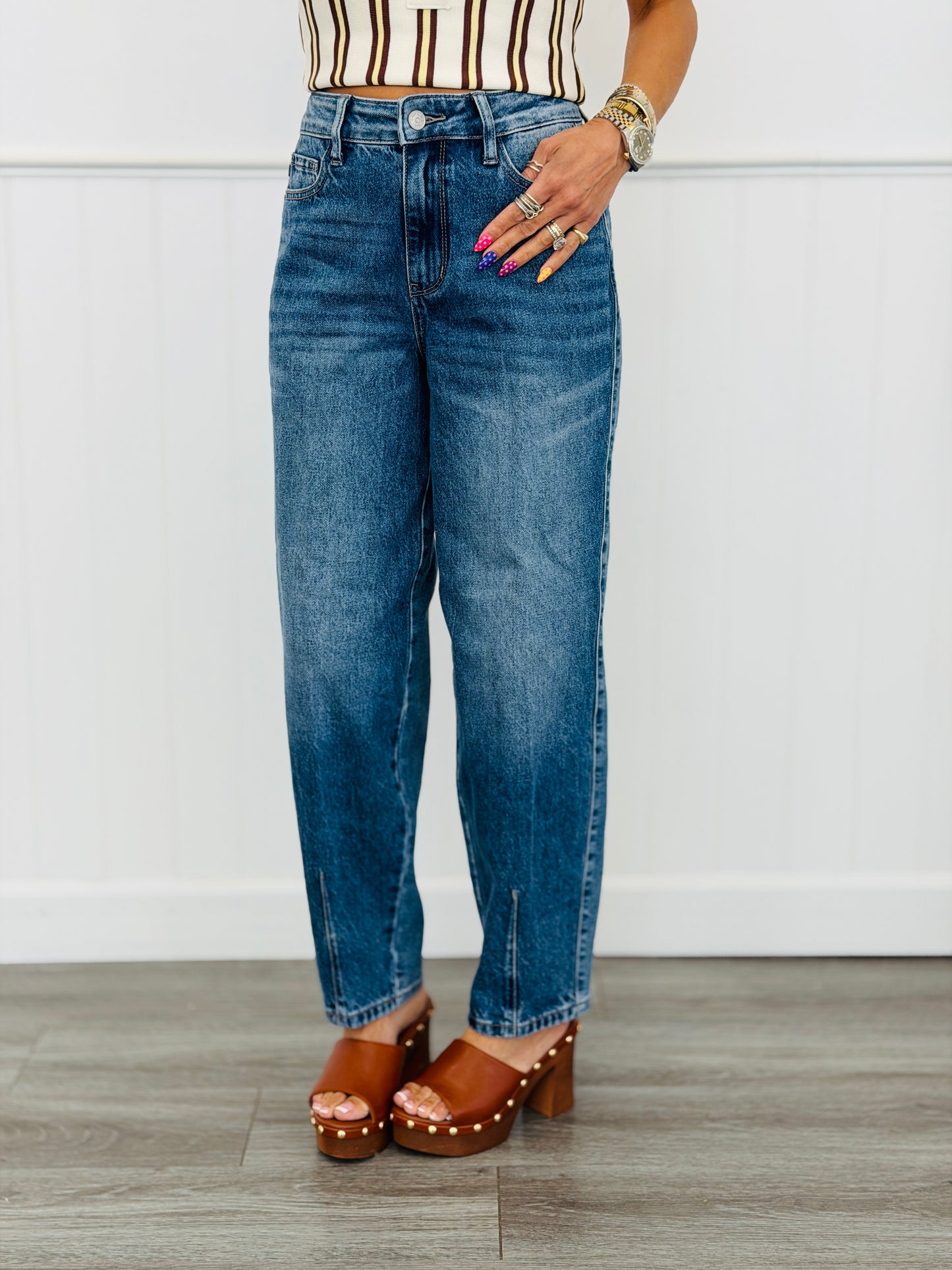 Judy Blue Boulevard Barrel Jeans (Reg. and Plus)