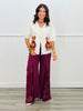 POL Red Bean Lady In Lace Wide Pants (Reg.)