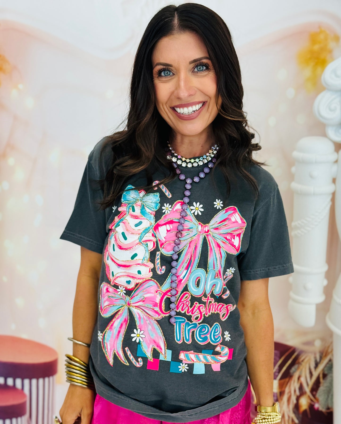 Oh Christmas Tree Graphic Tee (Reg. and Plus)