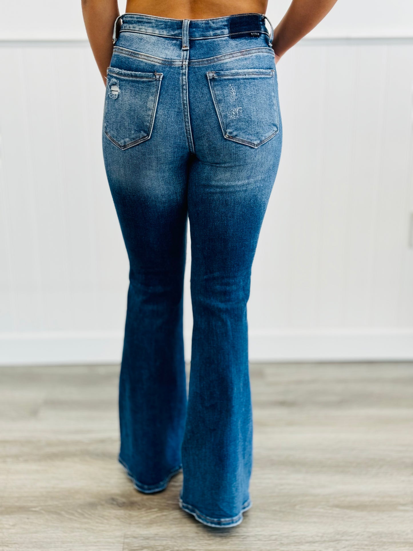 Risen Buttoned Up Dark Denim Jeans (Reg & Plus)