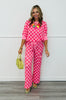 Checkerboard Oversized Top (Reg & Plus)-3 Colors