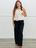 High Waisted Front Pleat Pants (Reg & Plus)