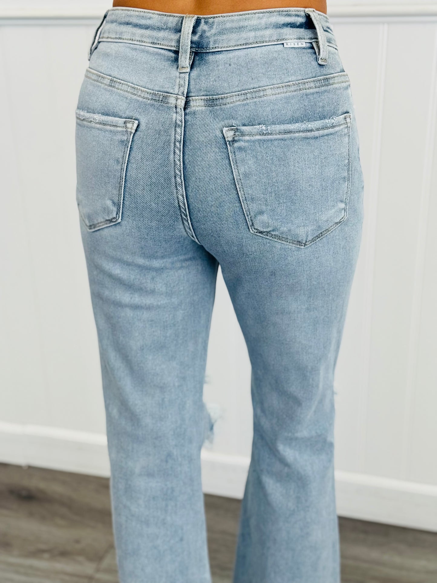 Risen Light Ready For Anything Crop Jeans  (Reg & Plus)