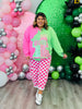 Queen Of Sparkles Licensed Green & Pink Character Profile 'Wicked' Sweatshirt (Reg. and Plus)