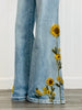 Oli & Hali Sunflower Embroidered Pants (Reg.)