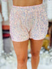 Sequin Pocket Shorts (Reg. and Plus) - 2 Colors
