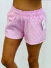 Candy Pink Teddy Bear Print Shorts (Reg.)