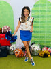 Solid Royal Blue Everyday Skort (Reg & Plus)