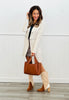 Essential Faux Suede Zip Detail Coat (Reg.)-4 Colors