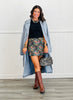Black Multi Floral Mini Skirt (Reg.)