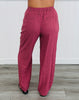 Magenta Striped Trousers (Reg.)