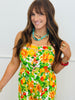 Citrus Fiesta Sleeveless Jumpsuit (Reg & Plus)