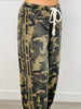 Washed Camo Side Tape Stripe Pants (Reg & Plus)