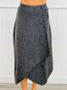 Charcoal Sleeveless Sweater & Midi Skirt Set (Reg.)
