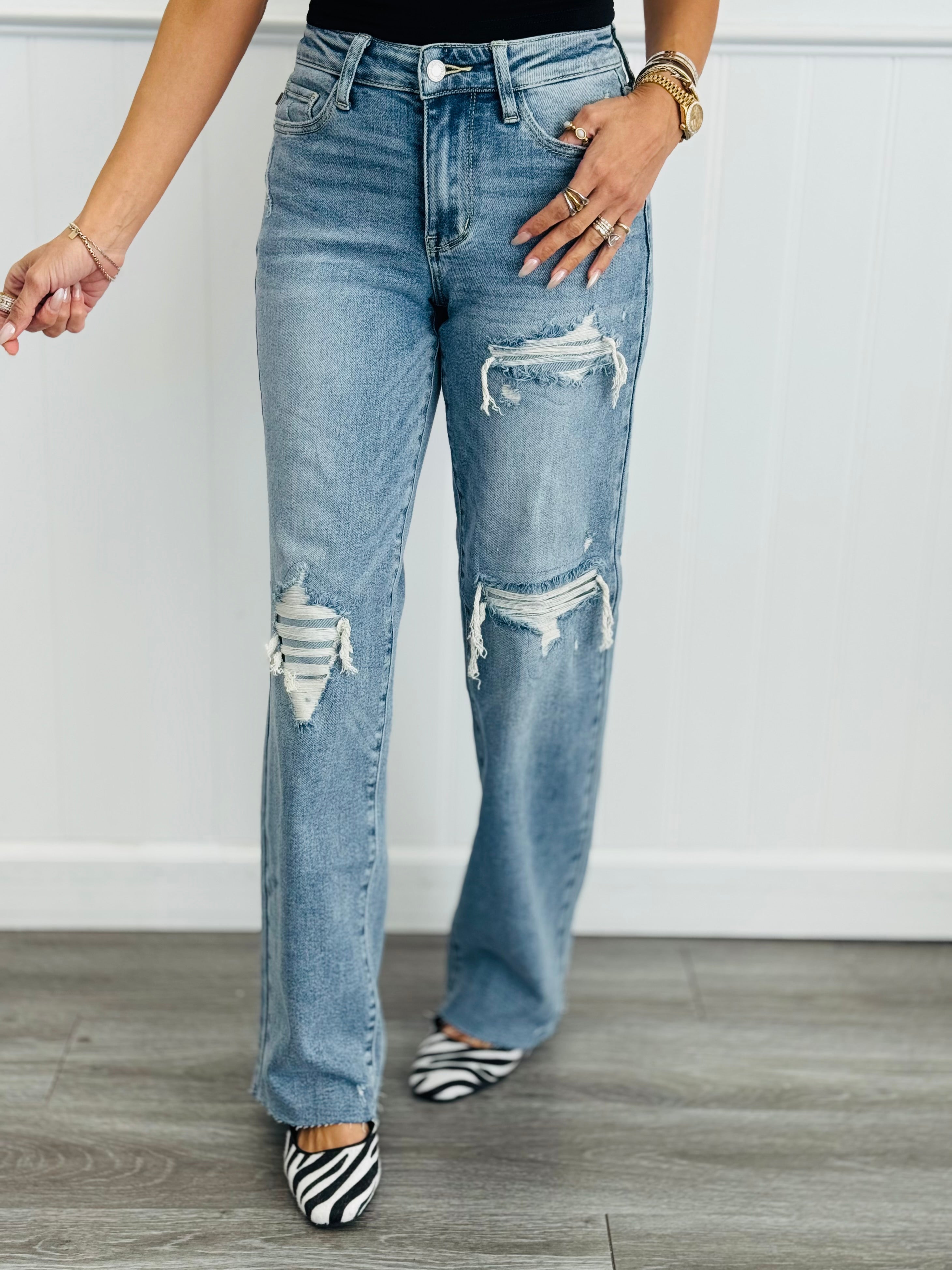 Judy Blue Roxie Retro 90's Jeans (Reg. and Plus) – Walker Rose