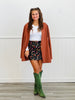 Dear Scarlett Gold Button Blazer (Reg. and Plus) - 7 Colors